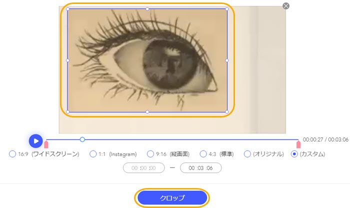 �I�����C���œ���N���b�v