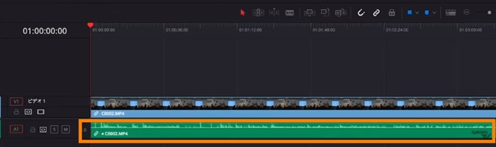 DaVinci Resolveで別撮りの動画と音声を合成