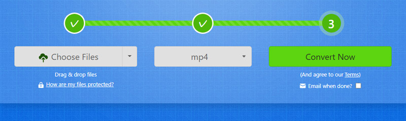 WebM MP4変換 インストール不要