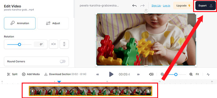 VEED.IO〜オンラインで動画をカットする手順