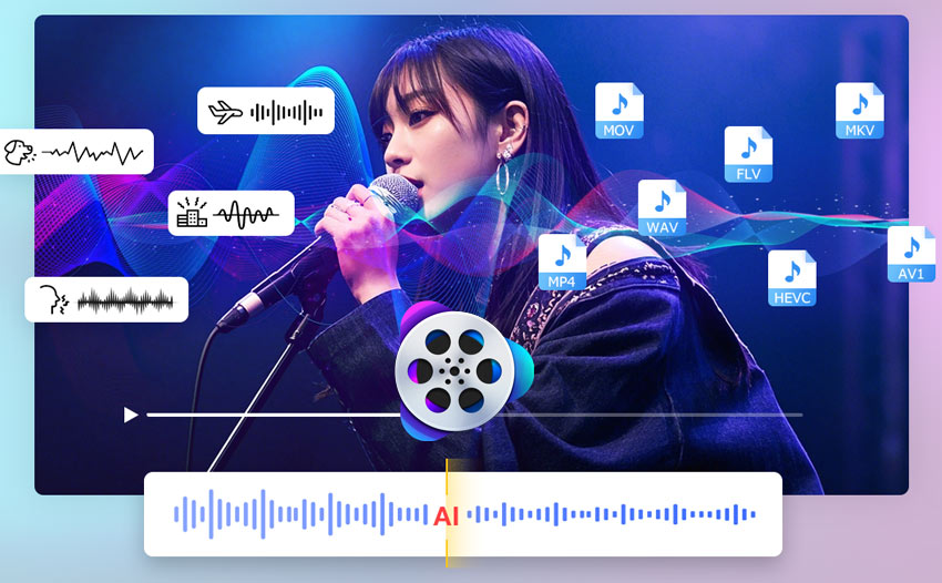 ボイスリムーバー:VideoProc Converter AI
