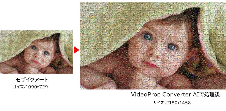 ���U�C�N�A�[�g���𑜓x���FVideoProc Converter AI