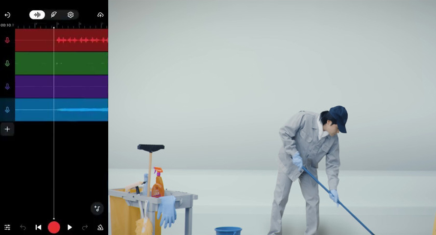 BandLab Splitter�F�J���I�P�����̍���