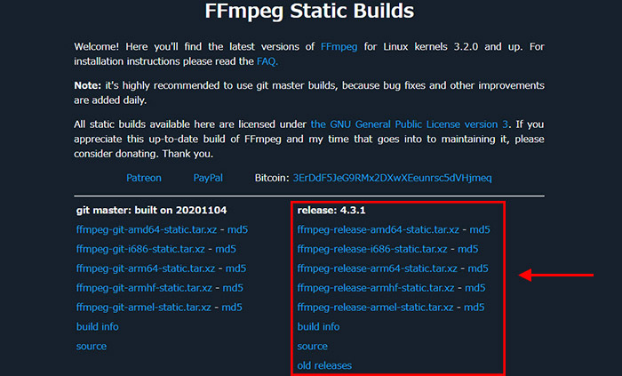 FFmpeg 6.1 for apple instal free