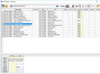 Mp3タグを無劣化で編集したい人必見 優れたid3タグ編集フリーソフト