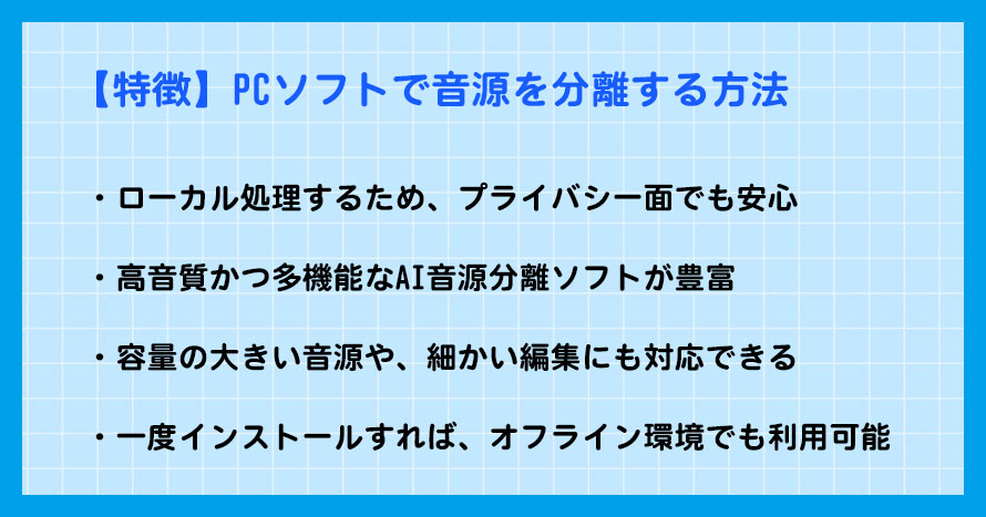 PC�\�t�g�ŉ����𕪗�������@�̓���