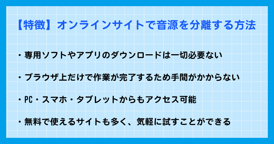 �I�����C���T�C�g�ŉ����𕪗�������@����