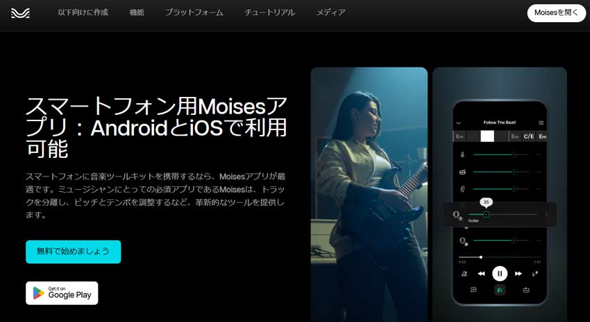 ���y�Ɛ��𕪂��閳���T�C�g�FMoises