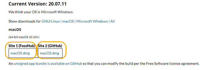 Shotcutダウンロード方法