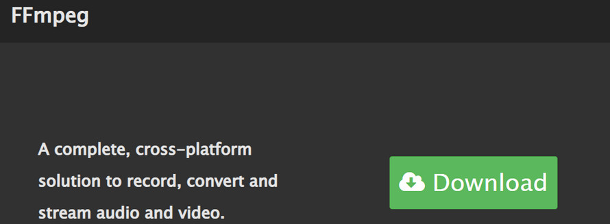 窓の杜掲載の動画圧縮フリーソフトG、FFmpeg