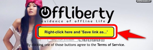 iPhoneとAndroidでOfflibertyを使ってYouTube動画をダウンロードするstep3
