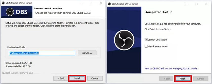 WindowsOBS̃_E[hECXg[