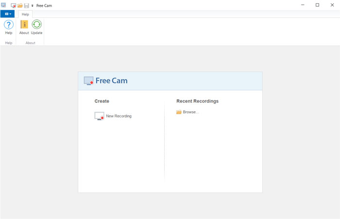 パソコンで画面録画ができるフリーソフト:Free Cam
