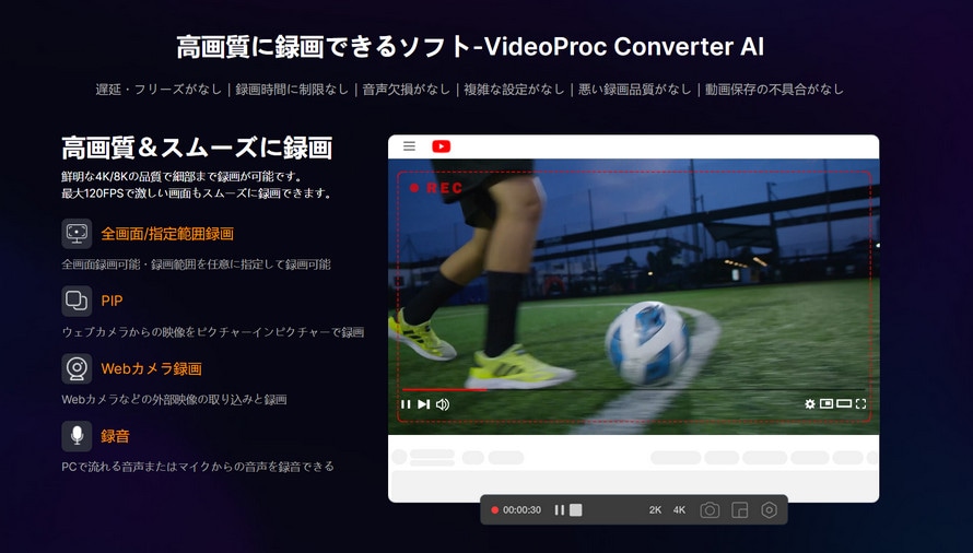 iPhone�����Ԙ^��FVideoProc Converter AI