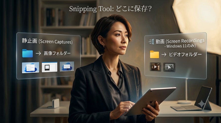 Snipping Tool�ۑ���
