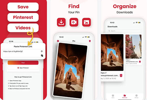 Pinterest用ビデオダウンローダーでPinterestの動画をダウンロードする手順