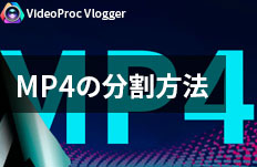 MP4動画を分割、カット
