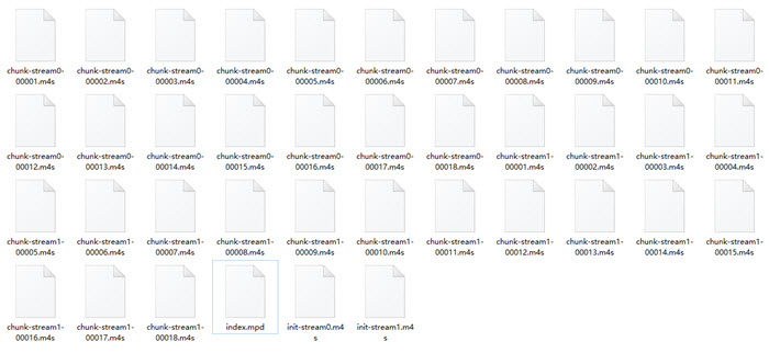 FFmpegでMPEG-DASHを作る